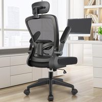 Bürostuhl ergonomisch Lordosenstütze Kopfstütze verstellbare