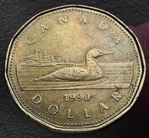 KANADA 1 DOLLAR 1990