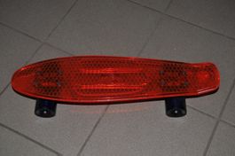 Slide Pennyboard - Skateboard - rot / blau - Top Zustand