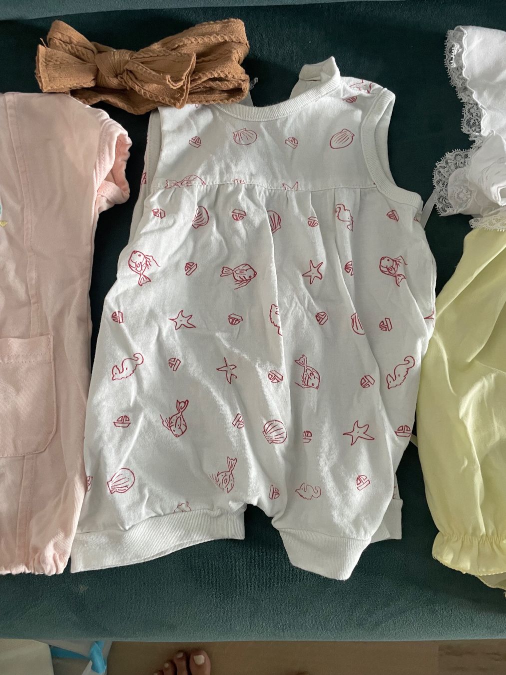 Lotti & Set di vestiti: Kleiderpaket mit 5 Sommeroutfits, Grösse 56-62 – Usato da Winterthur venduto da mueol 4