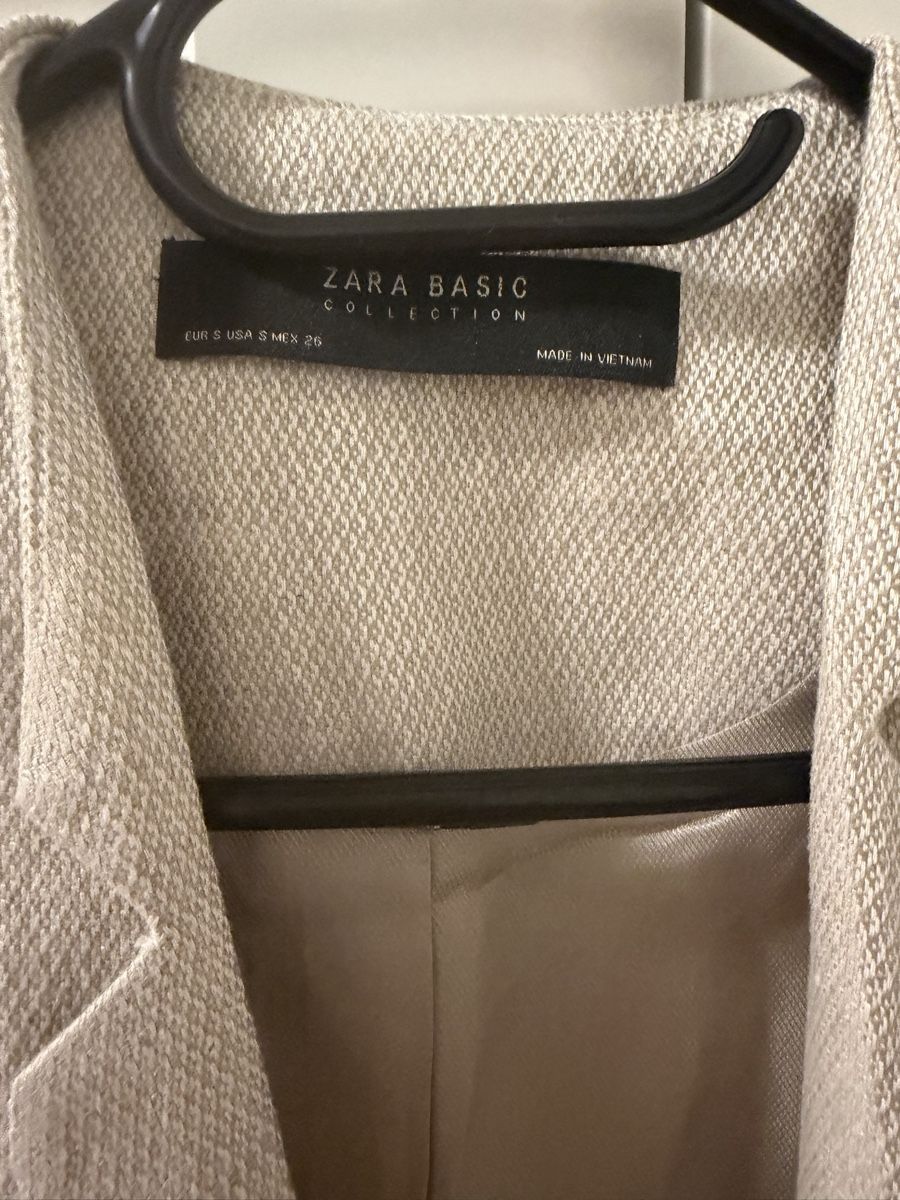 Zara Jacken: Zara Basic Blazer, Beige, Grösse S – Top Zustand! – Gebraucht aus Bassersdorf von Sandy456 3