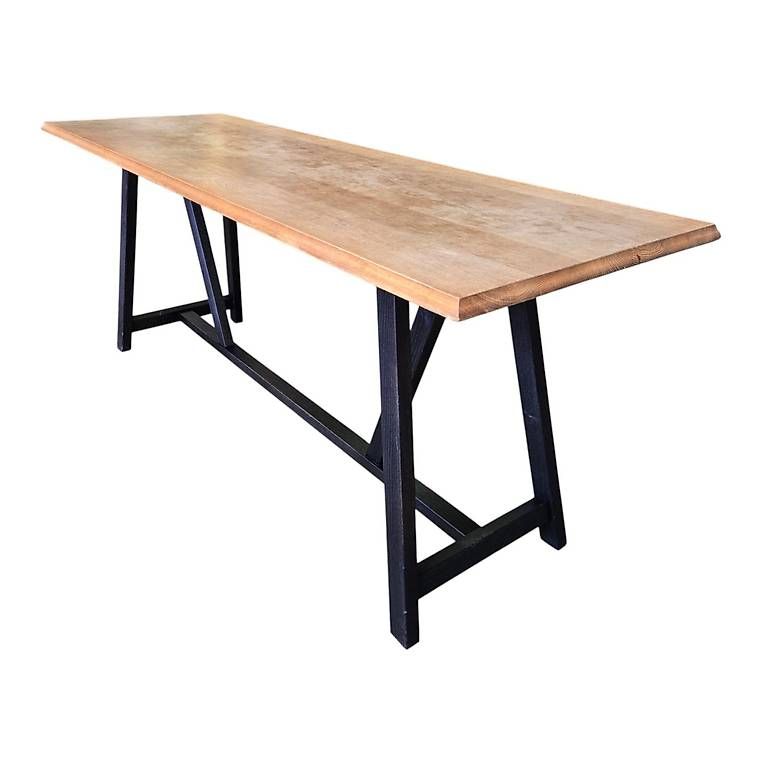 Tables: Hochtisch Holz Midi Höhe – D'occasion à Wolhusen par Gastrorampe 3