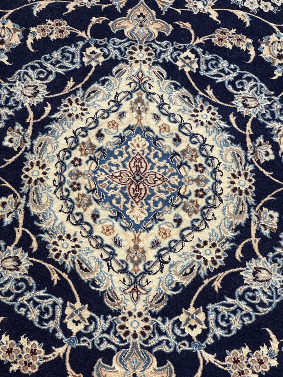 Nain Tappeti: Nain Habibian mit Seide – Nuovo (secondo la descrizione) da Liestal venduto da galerie_nategh 1