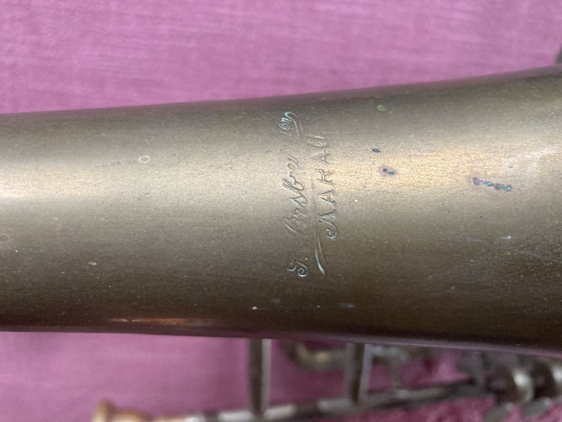 Strumenti musicali: Posaune mit Dreventilen   alt   qualitativ – Usato da Wittnau venduto da Banton1 2
