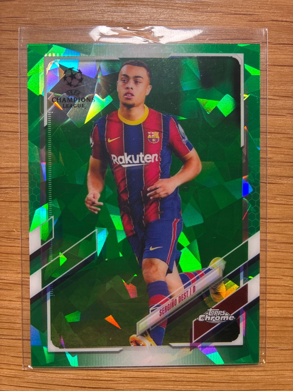 Topps Cartes à collectionner: Topps Chrome Saphire Sergino Dest Barcelona /75 – D'occasion à Solothurn par MegaDaggi