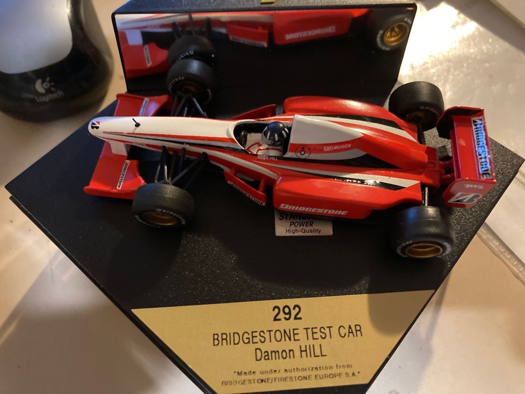Onyx Modellini d'auto: Bridgstone test car. 1/43.  Onyx – Usato da Versoix venduto da Jeannot57 3