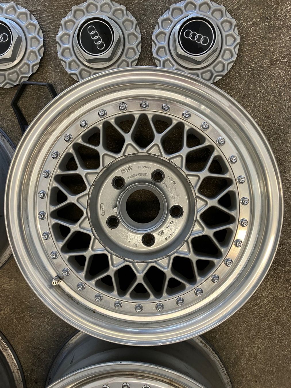 Bbs Cerchioni: BBS RS064 dreiteilig AUDI – Usato da Hallau venduto da pagau73 1