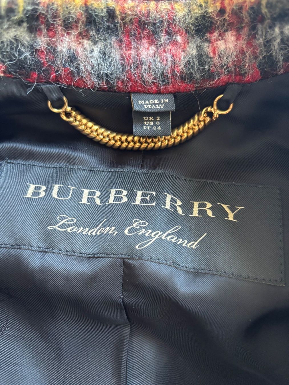 Burberry Cappotti: BURBERRY  Wolllmantel Karo, oversized CH 34 – Nuovo (secondo la descrizione) da Herrliberg venduto da mayfi 8