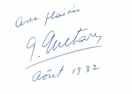Georges Guétary 1915-97 Autogramm signiert Karte 10x15cm