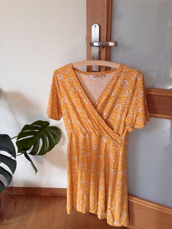 Indiska Kleid – Florales Wickelkleid Gr. M | Sommer