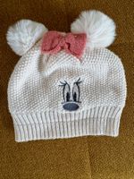 Disney Baby Mütze weiss mit Ohren Grösse 50 cm
