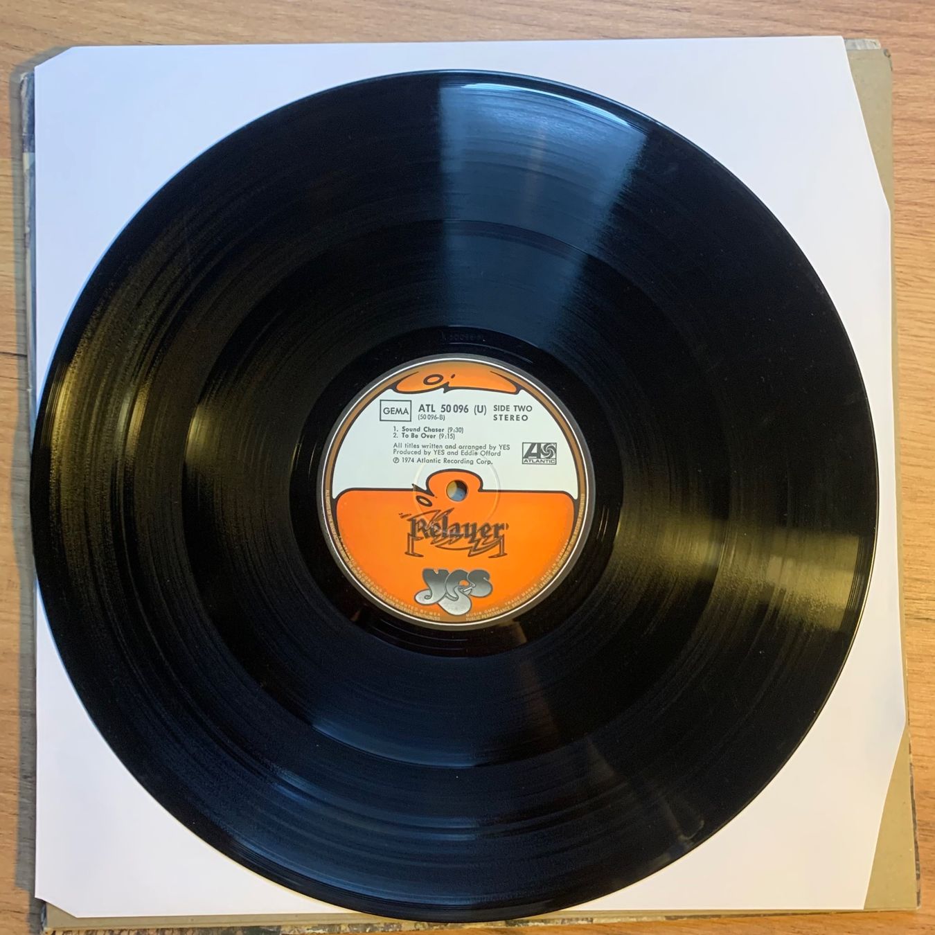 Dischi in vinile: YES - RELAYER...OG GER 1974...VG+/VG++ – Usato da Gals venduto da Diskopatshop 4