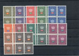 FL 1968/9 Nr. D 48 - 59 V'block postfr.