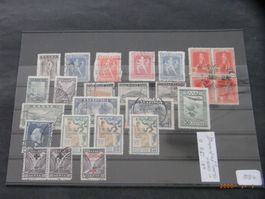 Griechenland Stecker ab 1911 ** + gest. inkl. Zwangszuschlag
