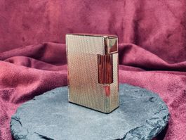 S.T. Dupont L1 – 20 Mikron vergoldet, seltene belegte Gravur