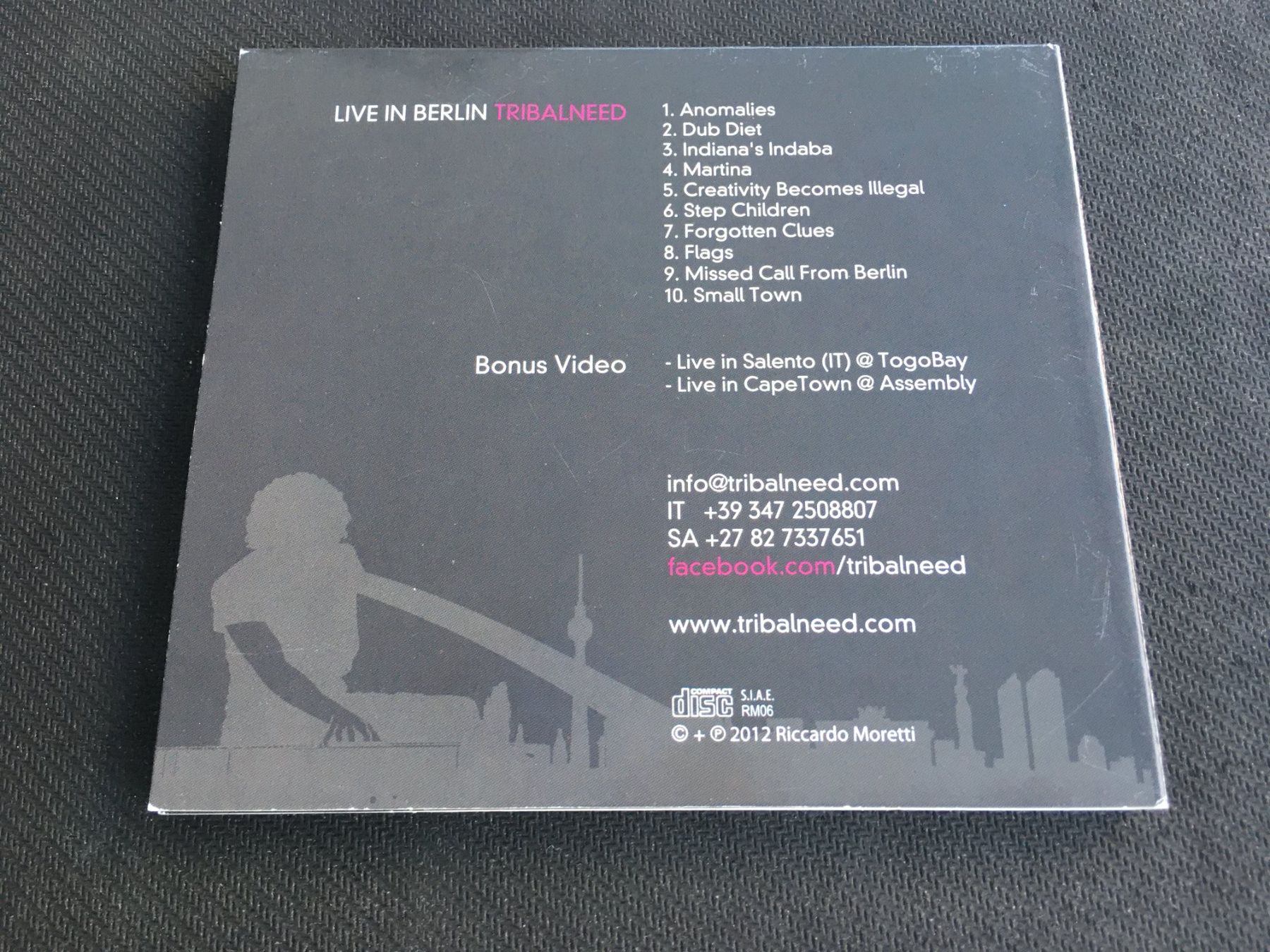 CD: Live in Berlin - Tribalneed -CD- – Usato da St.Gallen venduto da MedienJoe 2