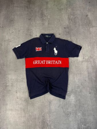 Vintage Ralph Lauren Great Britain Polo-Shirt XXL