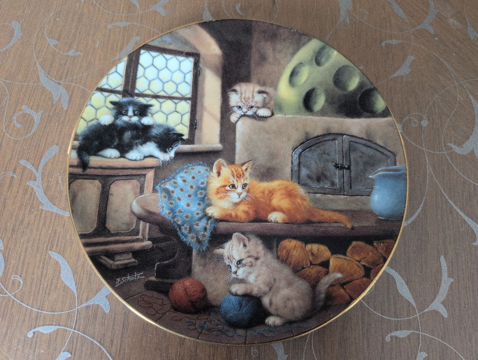 Piatti: Assiette décorative "Am Kachelofen" – Usato da CORMINBOEUF venduto da savaja