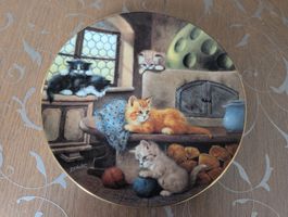 Assiette décorative "Am Kachelofen"