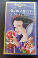 Schneewittchen und die sieben Zwerge (VHS auf Italienisch!)
