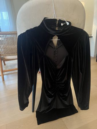 Samtkleid Zara Grösse S