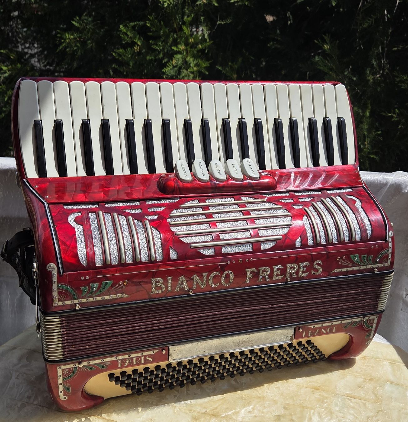 Instruments de musique: Accordéon Bianco Frères  – D'occasion à Penthalaz par EvandroLuz