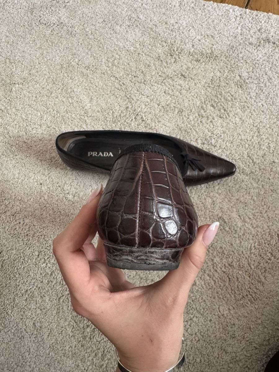 Prada Damenschuhe: Prada Ballerina – Gebraucht aus Zürich von honeybloom 3