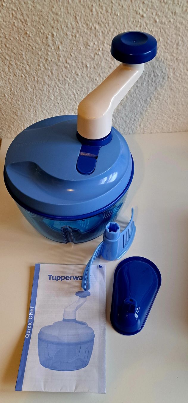 Küchengeräte: Tupperware Quick Chef blau mit Zubehör Neuwertig  – Neu (gemäss Beschreibung) aus Bremgarten AG von sil_g8jy 1