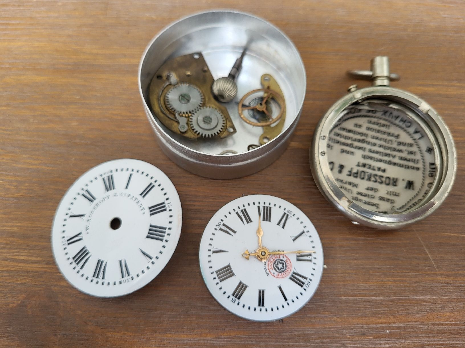 Orologi: TASCHENUHR TEILE ROSSKOPF – Difettoso da Lommiswil venduto da Fridu_C