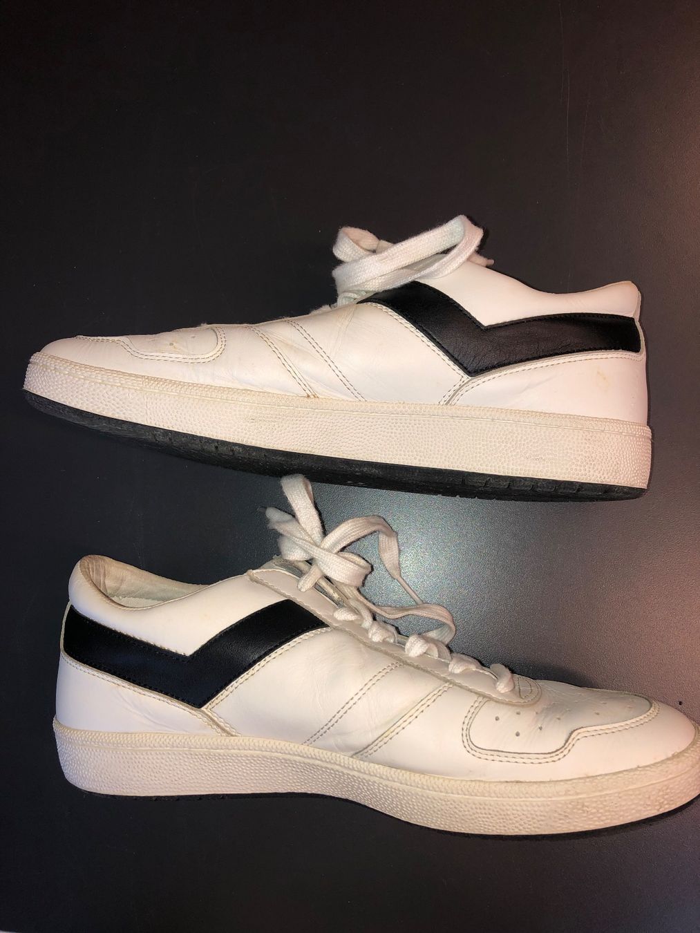 Pony Scarpe da uomo: Weisse Pony Sneakers, Grösse 44 – Usato da Bremgarten b. Bern venduto da eblake 4