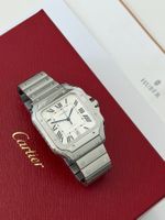 Cartier Santos XL Automatik 2025 Stahl mit Box und Papieren