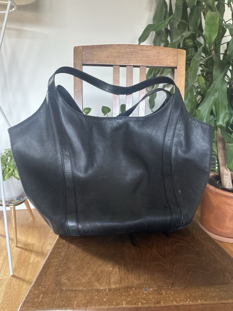Becksöndergaard Borse da donna: Schwarze Ledertasche BeckSöndergaard – Usato da Winterthur venduto da yosushi 1