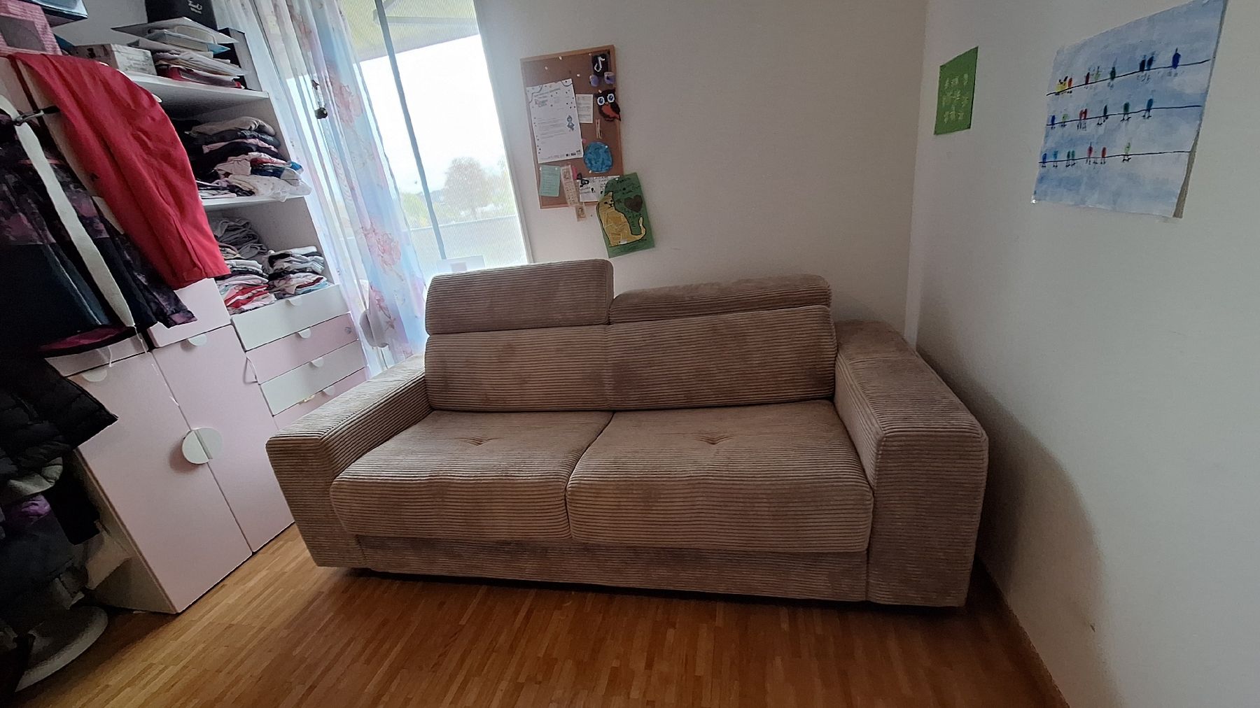 Sofas: Bettsofa BOBOCHIC MONACO Cord-Stoff beige – Neuf (Voir description) à Zürich par Hana0609 5