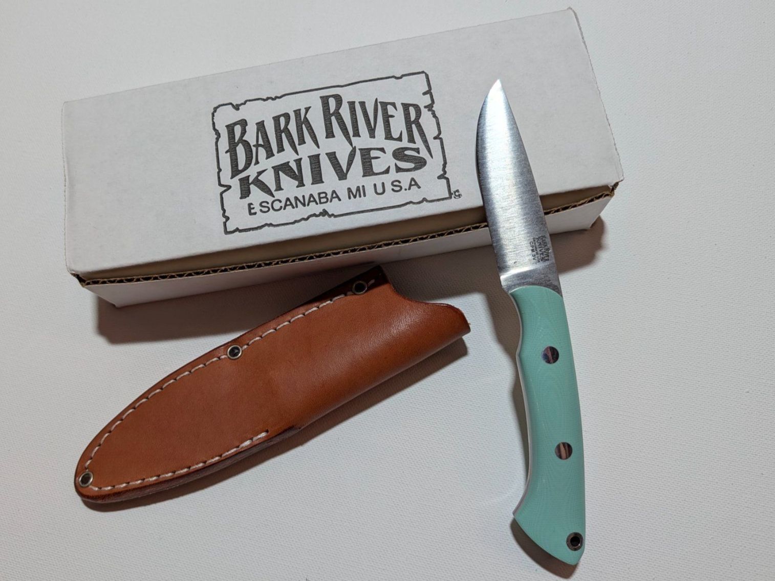 Bark River Accessori: Bark River Foxriver Featherweight Outdoor Messer – Usato da appenzell venduto da ftm5914 1