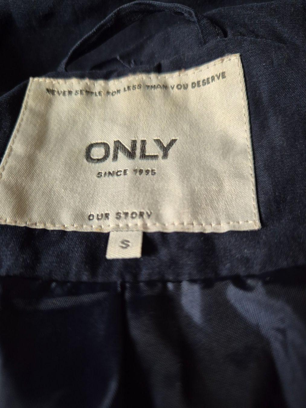 Only Giacche: Spring Parka Only, Gr. S, dark blue – Usato da Zürich venduto da nam_2qzq 2