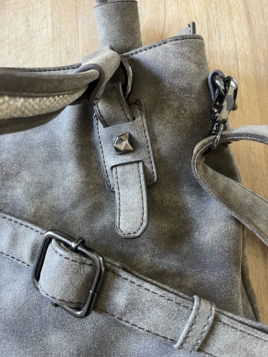 Gabor Borse da donna: Neue Gabor Handtasche Vintagestil schlammfarben – Nuovo (secondo la descrizione) da Rikon im Tösstal venduto da stupsi99 2