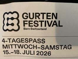 4-Tagespass Gurtenfestival 2026