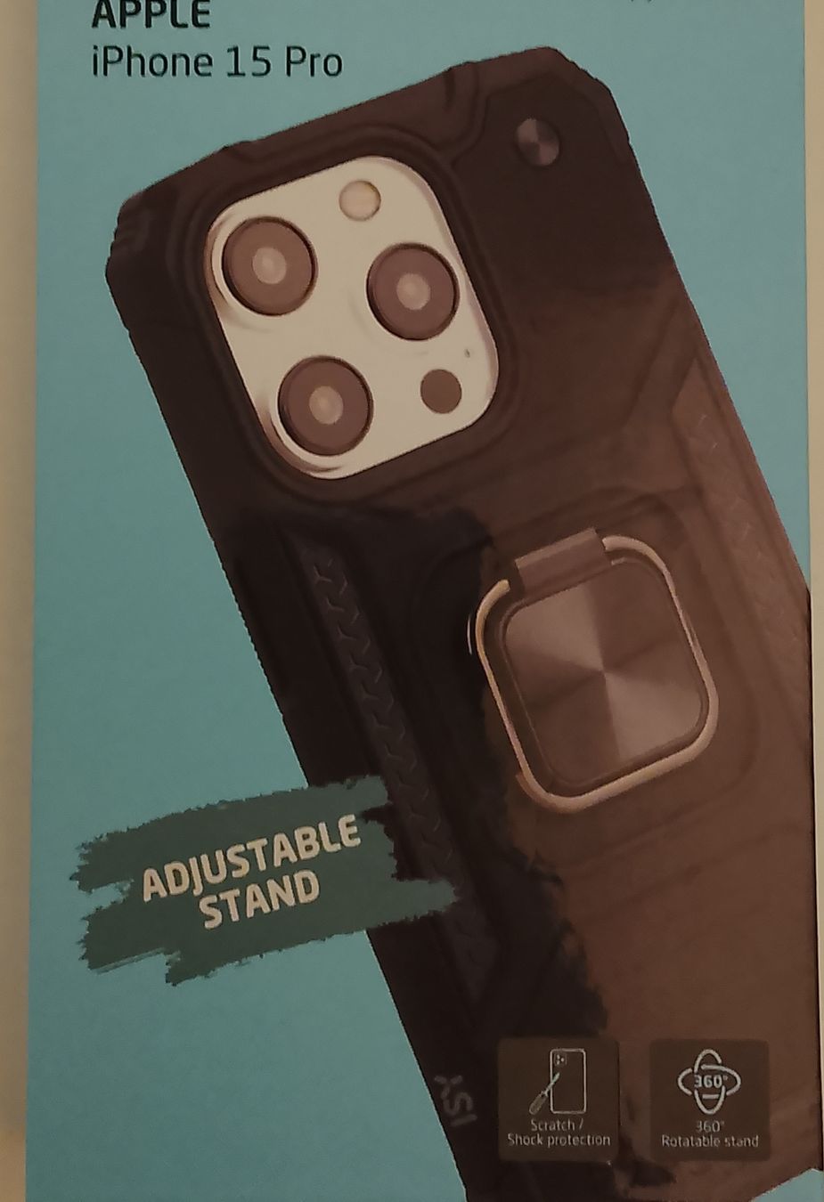 Apple Cover & Protezioni schermo: 📱 Apple iPhone 15 Rugged Case 360° Ring-Ständer NEU OVP 📱 – Nuovo e nell'imballaggio originale da Effretikon venduto da SEMOUNA 3