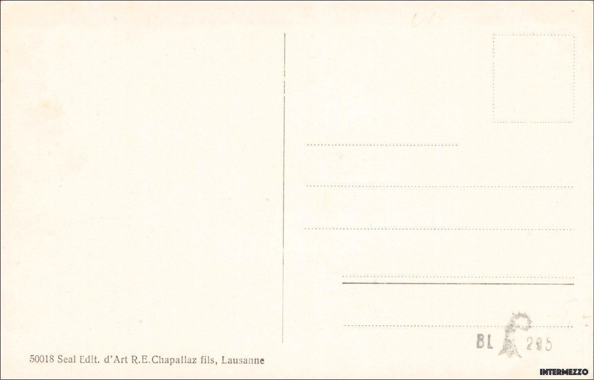 Cartoline postali: St. Légier VD Pension Bellevue ca. 1920 – Usato da Basel venduto da intermezzo12 1