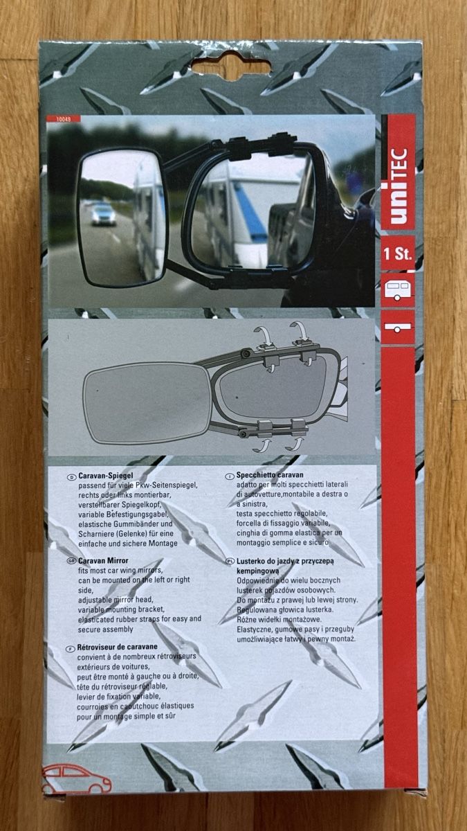Sonstiges Campingzubehör: Unitec Caravan Spiegel neu rechts oder links montierbar – Neu und originalverpackt aus Adliswil von vsevolodshorin 1