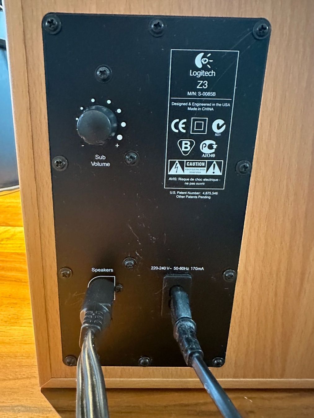 Logitech Casse acustiche: Logitech Z3 Boxen mit Subwoofer – Usato da Goldau venduto da thiilaak 3