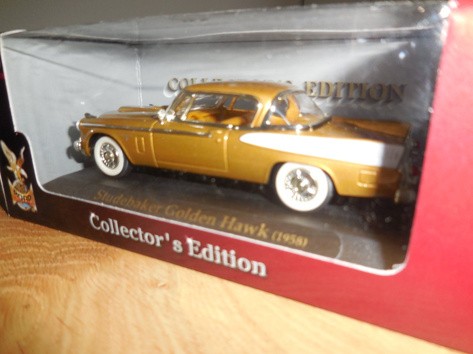 Yat Ming Modellini d'auto: 1958 Studebaker Golden Hawk 1:43 – Nuovo e nell'imballaggio originale da Wetzikon ZH venduto da 65corsa 1