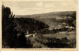 Blick von Buttenried auf Werk Mühleberg  1918