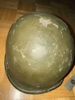Casque militaire vintage authentique - collection! (53)