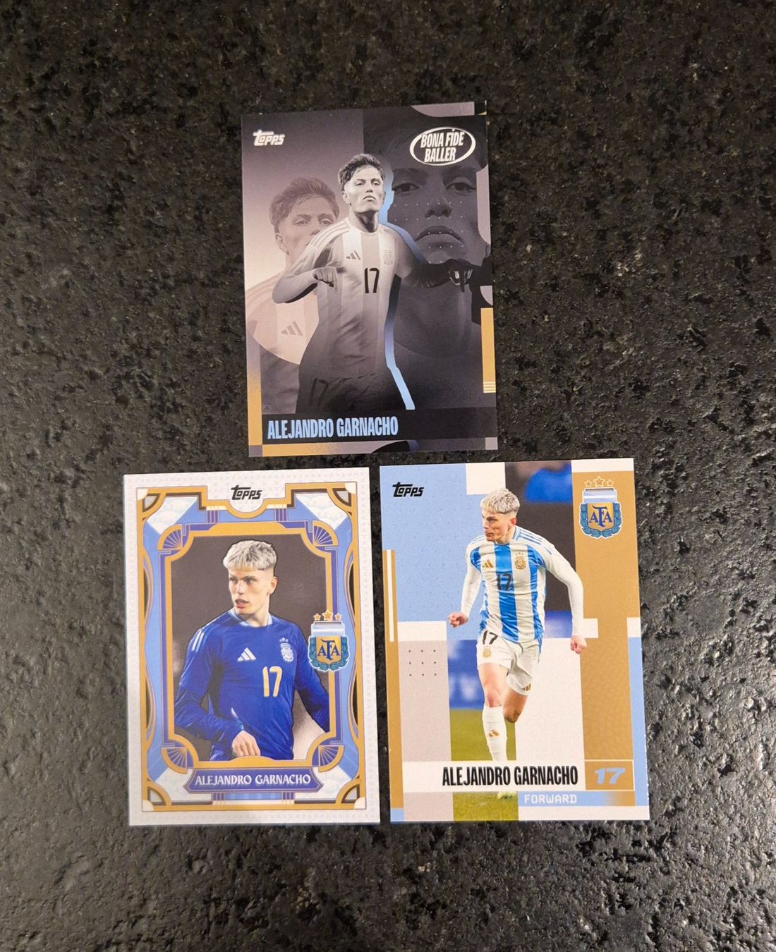 Topps Sammelbilder & Trading cards: Alejandro Garnacho - Argentinien - Topps – Neu (gemäss Beschreibung) aus Burg AG von Danoe