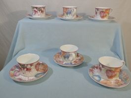 Villeroy & Boch Gallo Design Corolla 6 Kaffee-od. Tee-Tassen