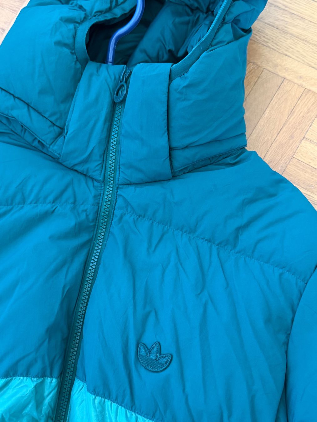 Adidas Jacken: Adidas Originals Daunenjacke Puffer Grün – 80/20 Down – Gebraucht aus Meggen von Smikopiko 3