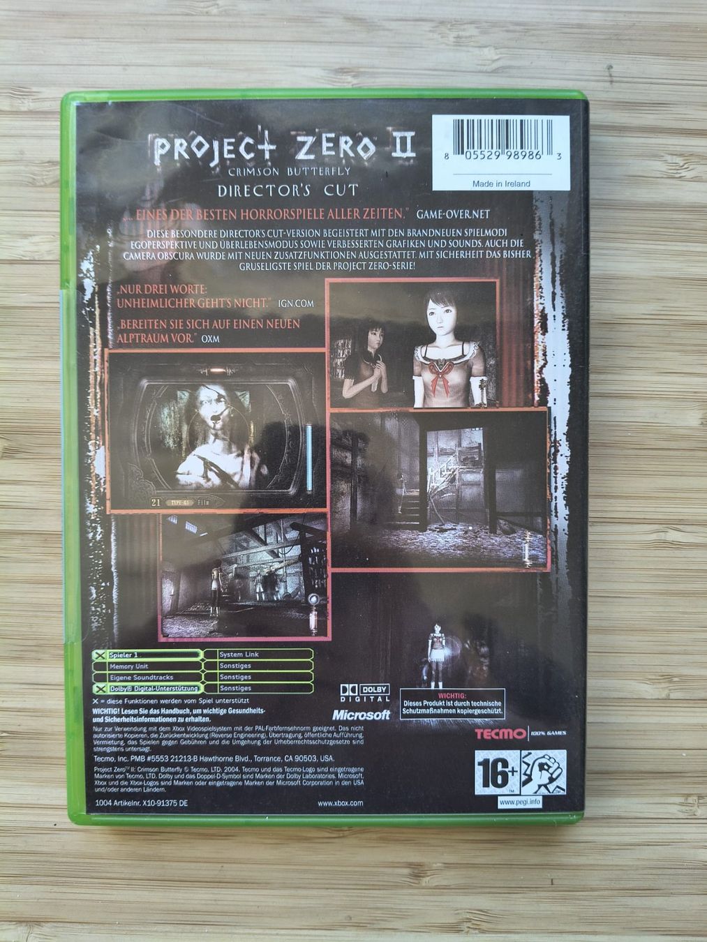 Giochi: Project Zero 2 - Crimson Butterfly (XBox Classic) – Usato da Riedholz venduto da ste_96cd 1