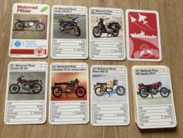 Motorrad Flitzer Quartett 1976