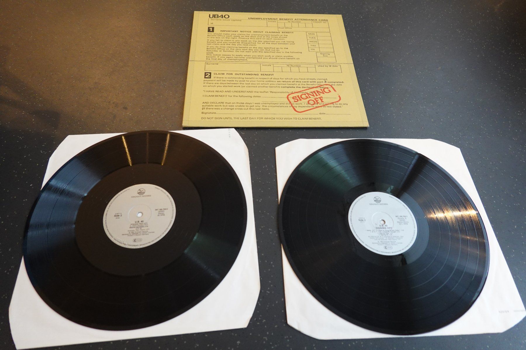 Dischi in vinile: 2x Schallplatte von UB40 'Singing Off' - Vinyl – Usato da Jona venduto da JOberg_25 2